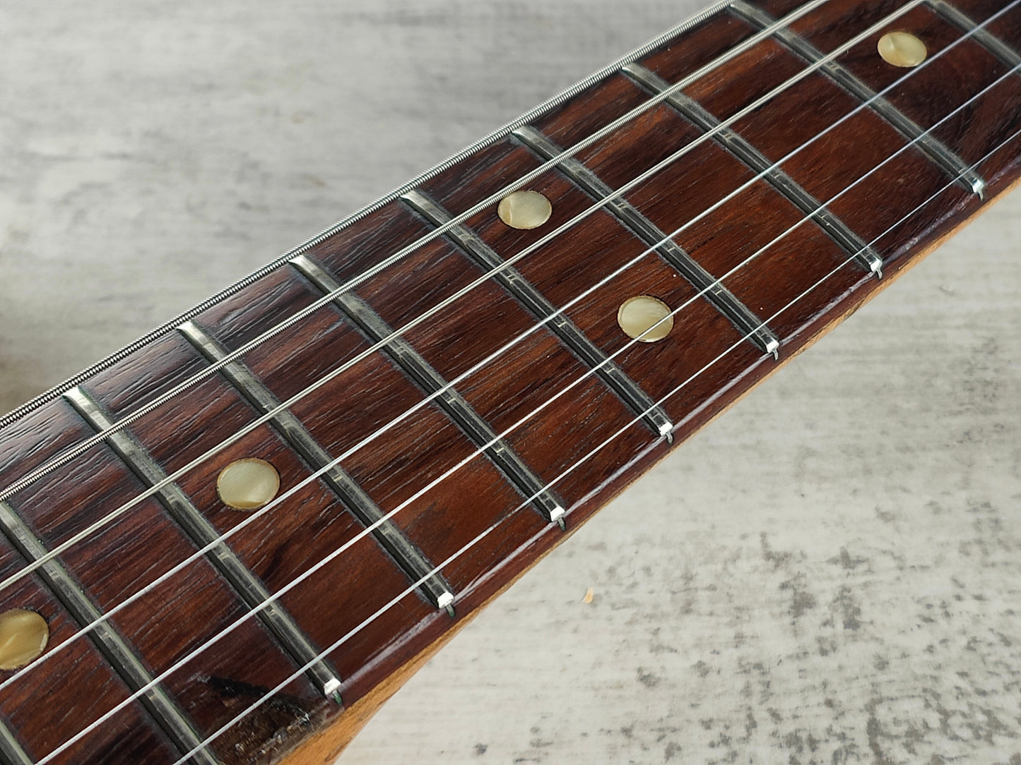 1973 Fender USA Mustang (Aged Olympic White)