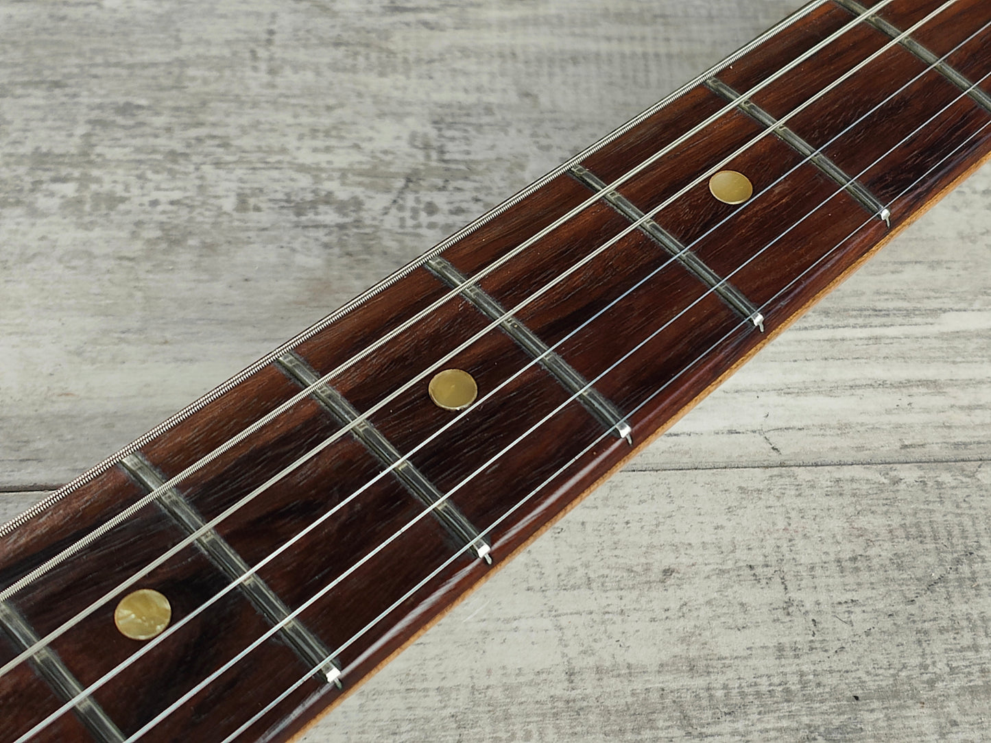 1973 Fender USA Mustang (Aged Olympic White)