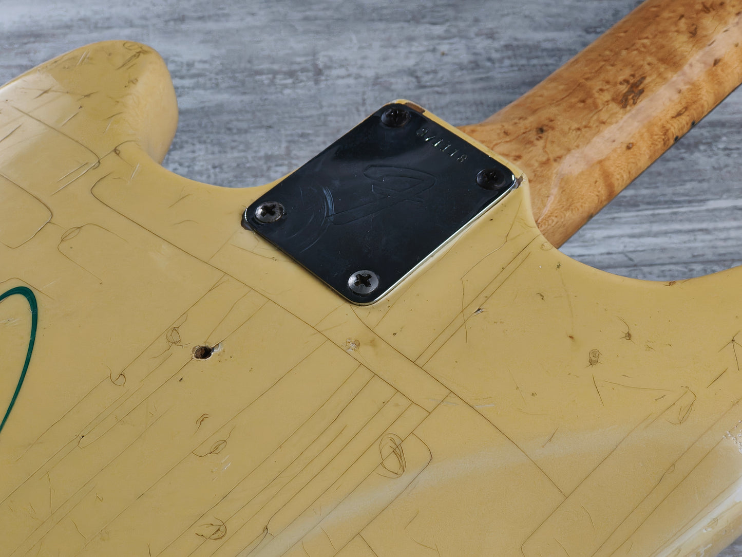 1973 Fender USA Mustang (Aged Olympic White)