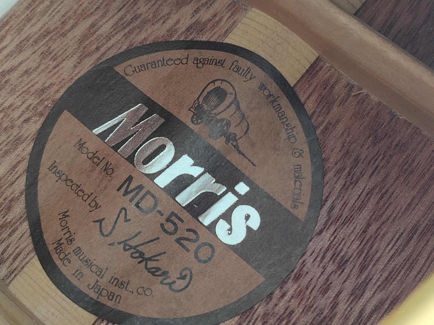 1980's Morris MD-520 Dreadnought Acoustic (Made in Japan)