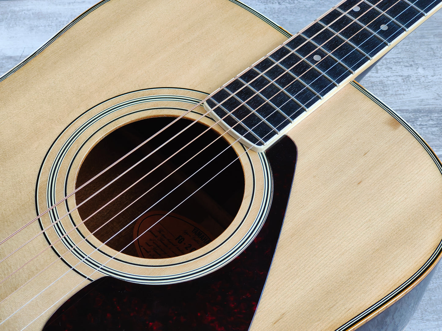 1980's Yamaha FG-201 Japanese Vintage Acoustic Guitar (Natural)