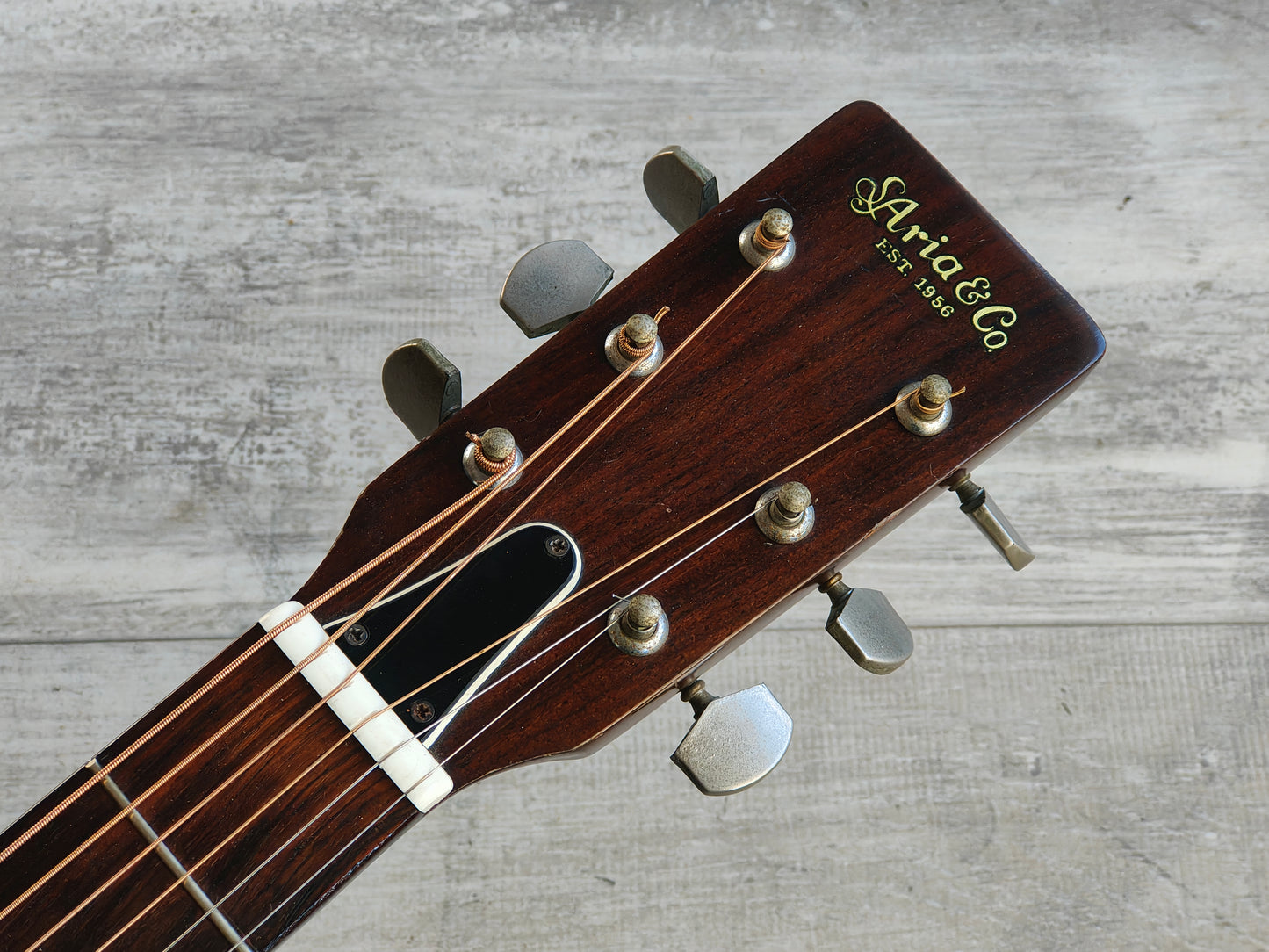 1970's Aria Japan F130 Folk Flat-Top Acoustic (Natural)