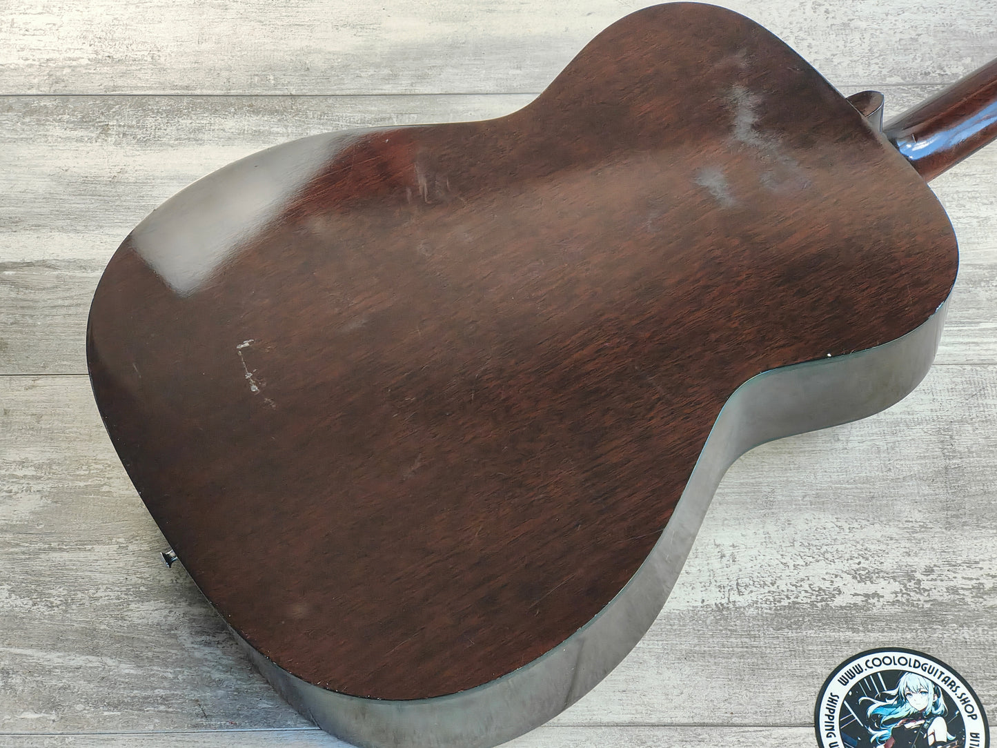 1970's Aria Japan F130 Folk Flat-Top Acoustic (Natural)