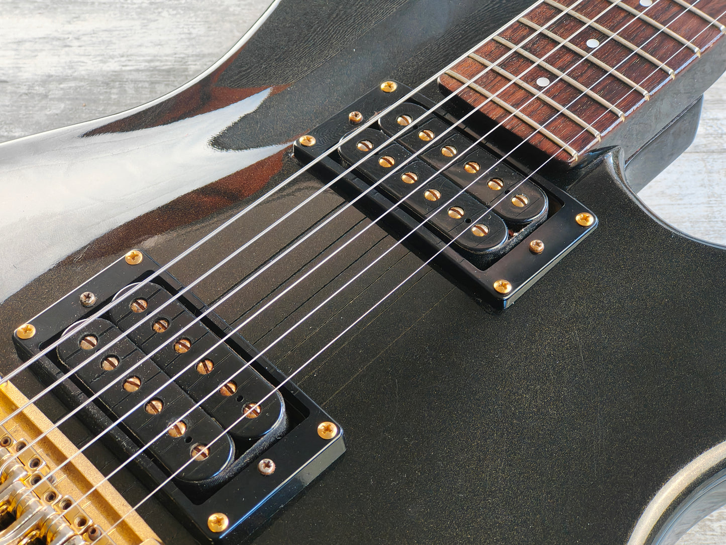 1984 Ibanez Japan RS450 Roadstar II Vintage Electric Guitar (Metallic Black)