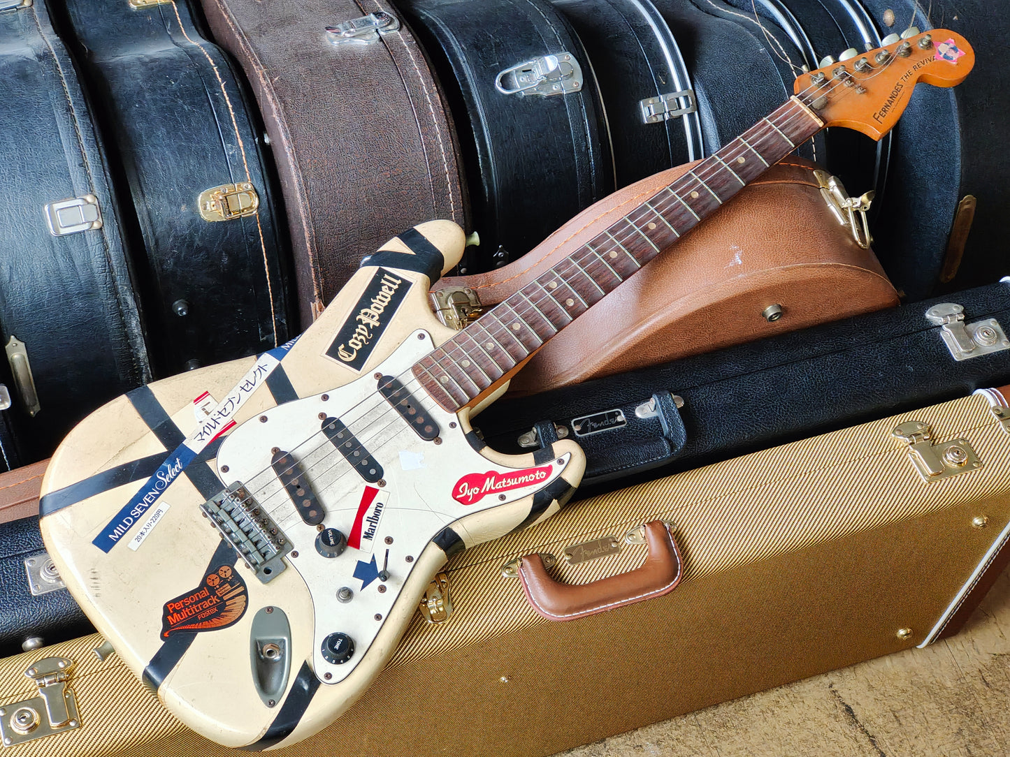 1980's Fernandes Japan Scalloped Stratocaster - Thrift Shop