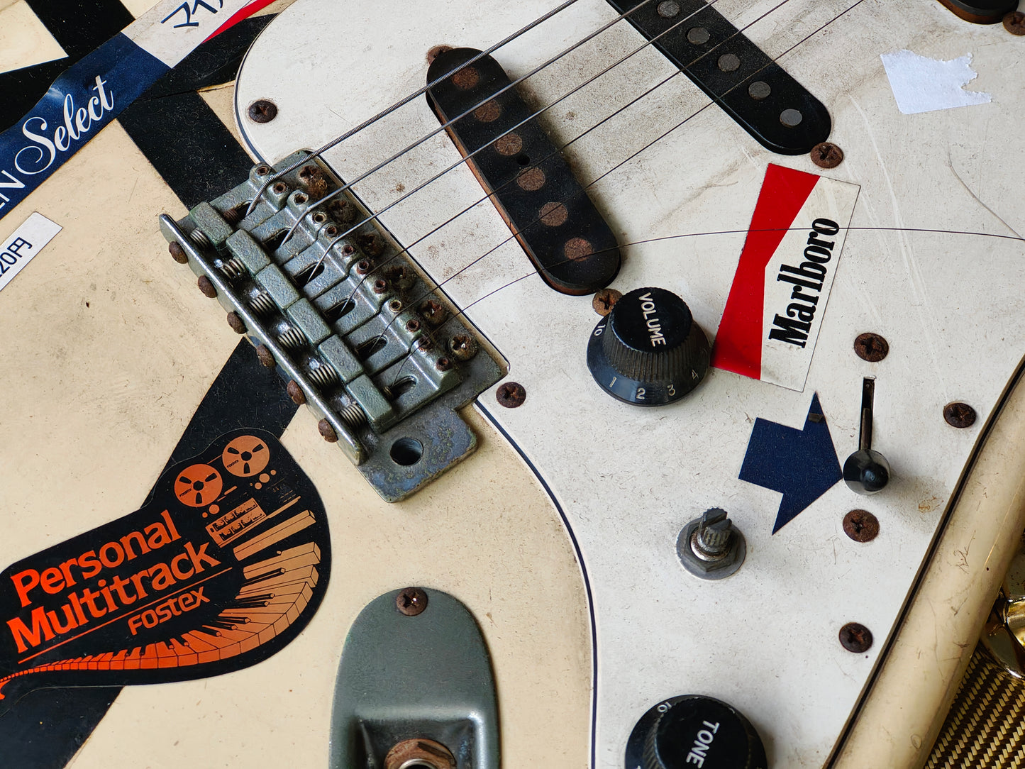 1980's Fernandes Japan Scalloped Stratocaster - Thrift Shop