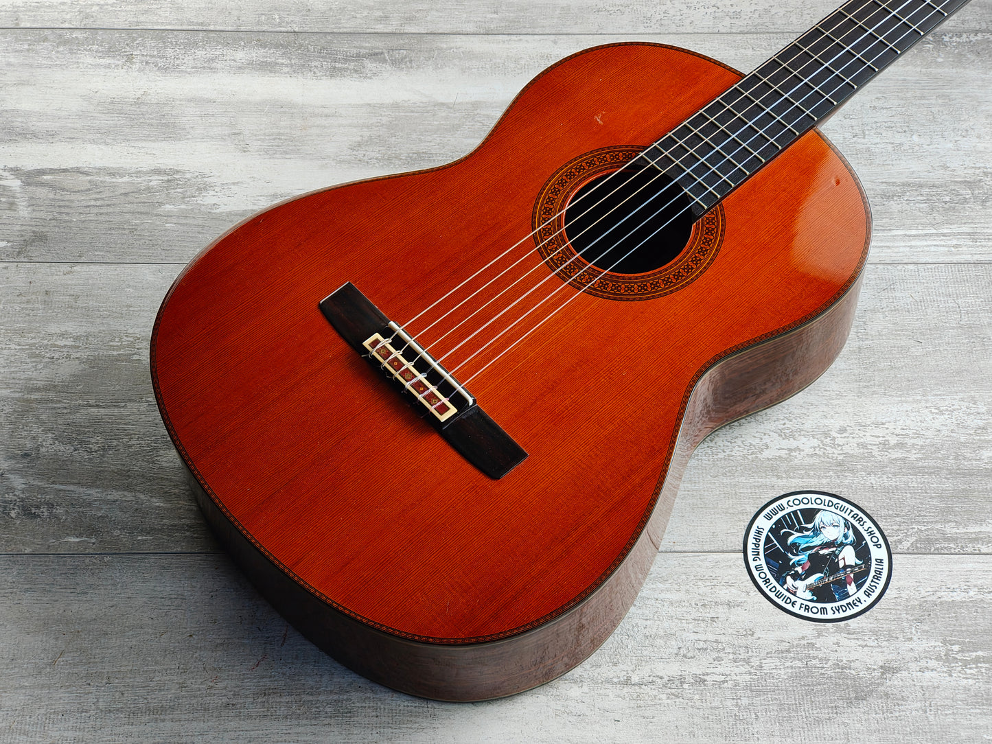 1990's Yamaha CG-170CA Classical Nylon String Acoustic Guitar (Solid Top)