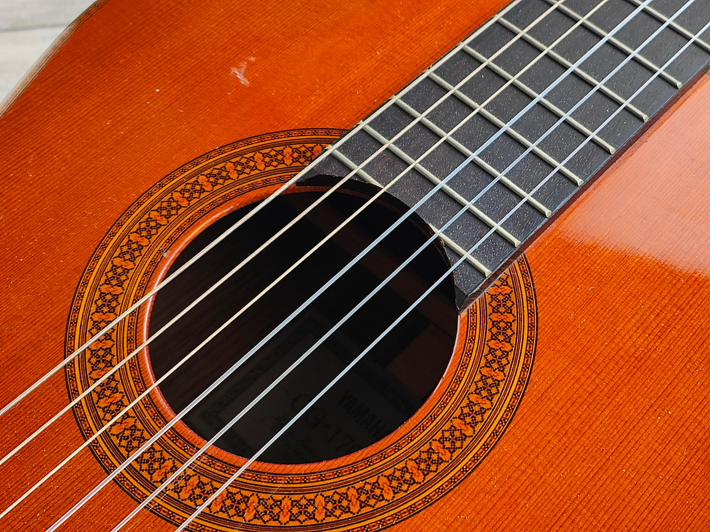 1990's Yamaha CG-170CA Classical Nylon String Acoustic Guitar (Solid Top)