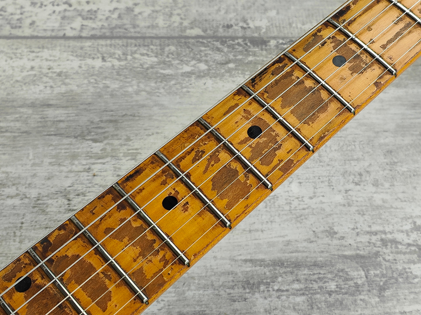 1987 Fender Japan ST57-55 "E Series" '57 Reissue Stratocaster (Brown Sunburst)