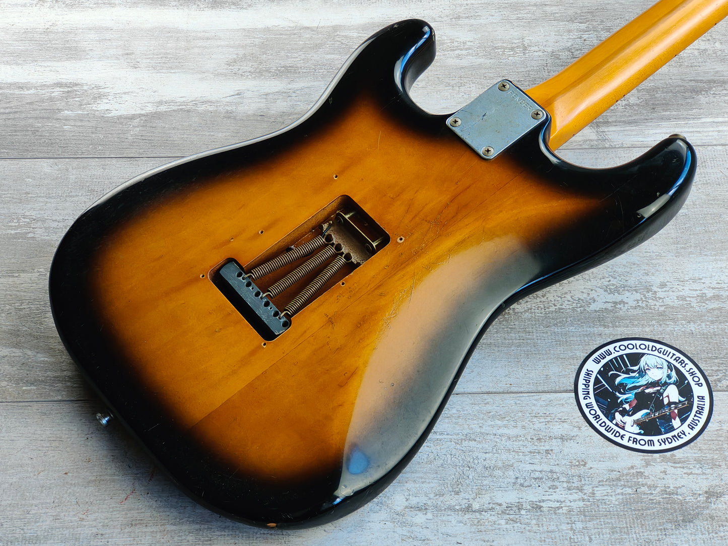 1987 Fender Japan ST57-55 "E Series" '57 Reissue Stratocaster (Brown Sunburst)