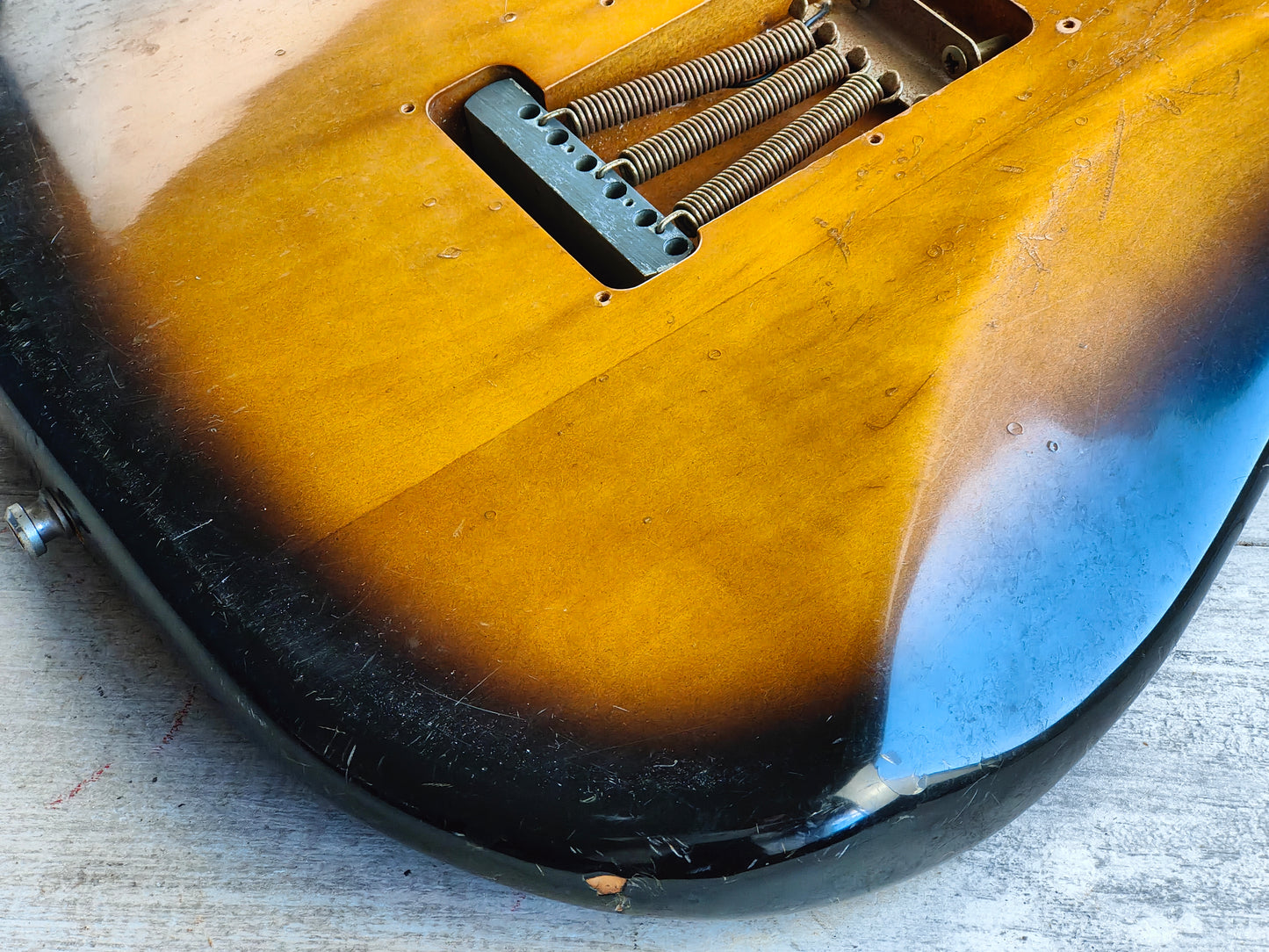 1987 Fender Japan ST57-55 "E Series" '57 Reissue Stratocaster (Brown Sunburst)