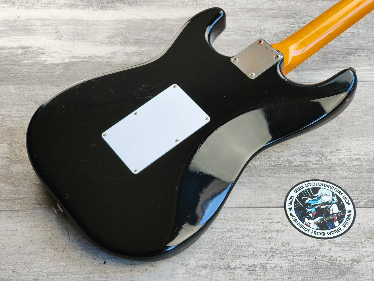 1981 Tokai Japan ST-70 Springy Sound '57 Reissue Stratocaster (Black)