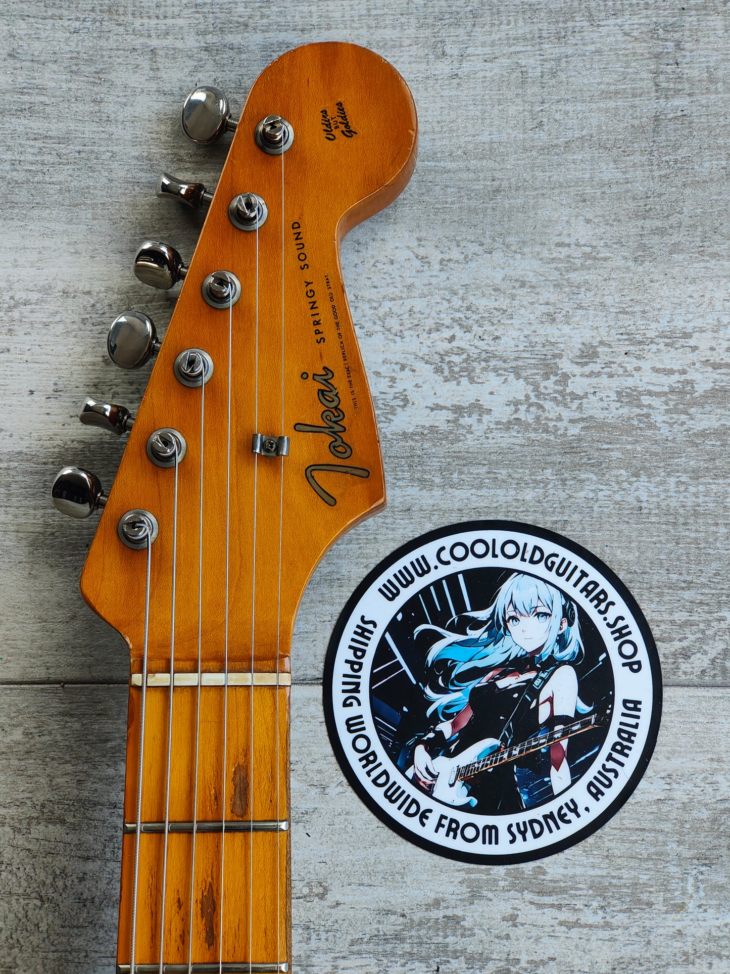 1981 Tokai Japan ST-70 Springy Sound '57 Reissue Stratocaster (Black)