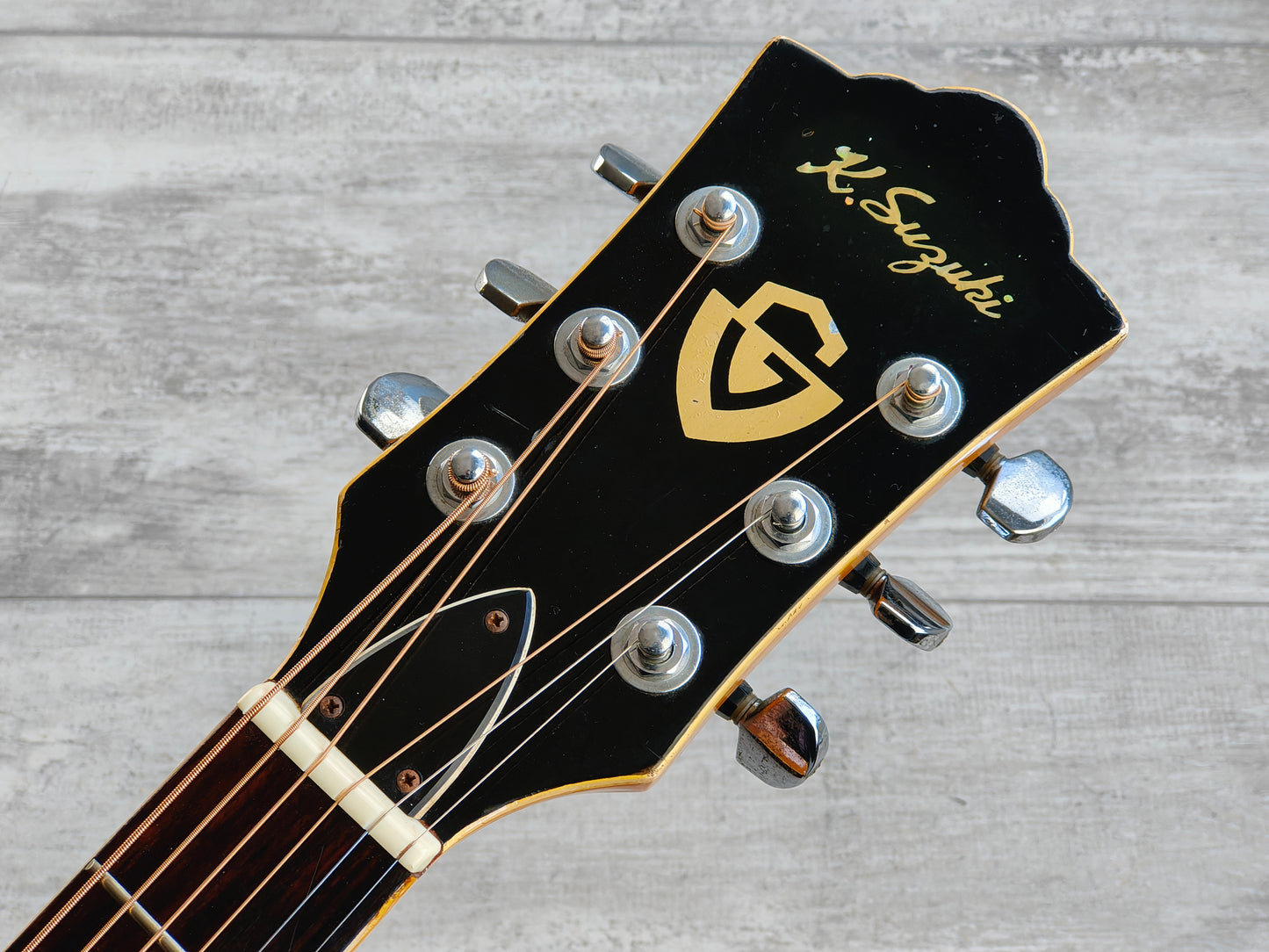 1970's Kiso Suzuki Japan WH-300 Dreadnought Acoustic