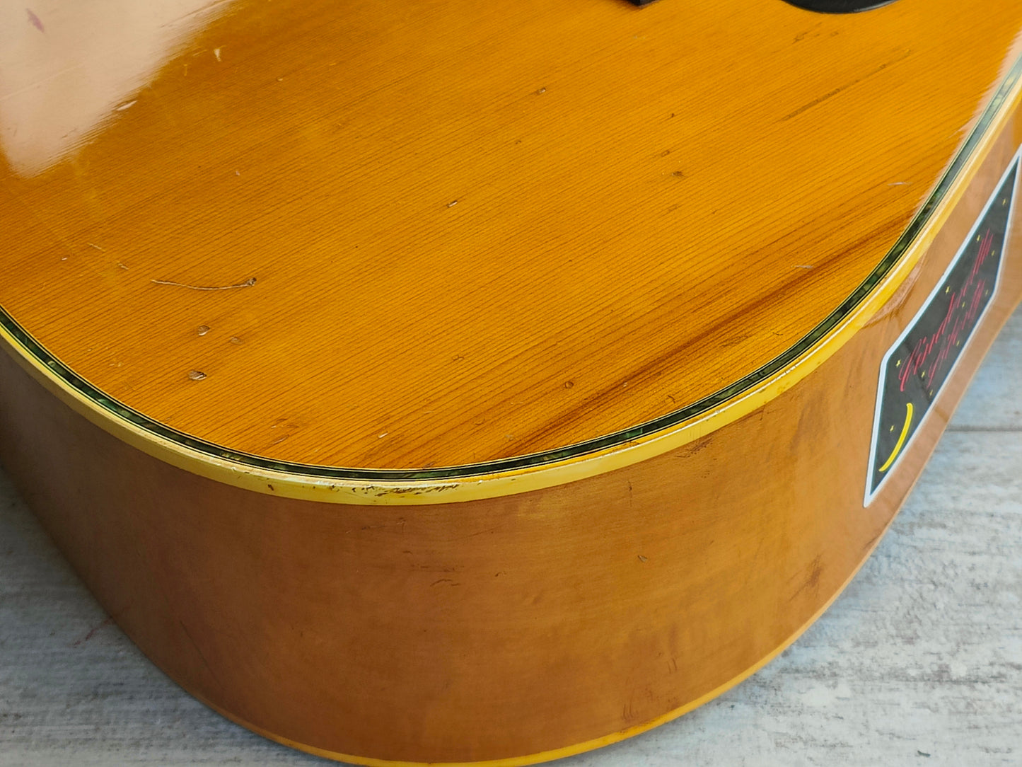 1970's Kiso Suzuki Japan WH-300 Dreadnought Acoustic