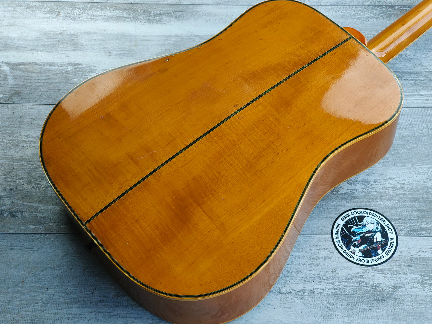 1970's Kiso Suzuki Japan WH-300 Dreadnought Acoustic