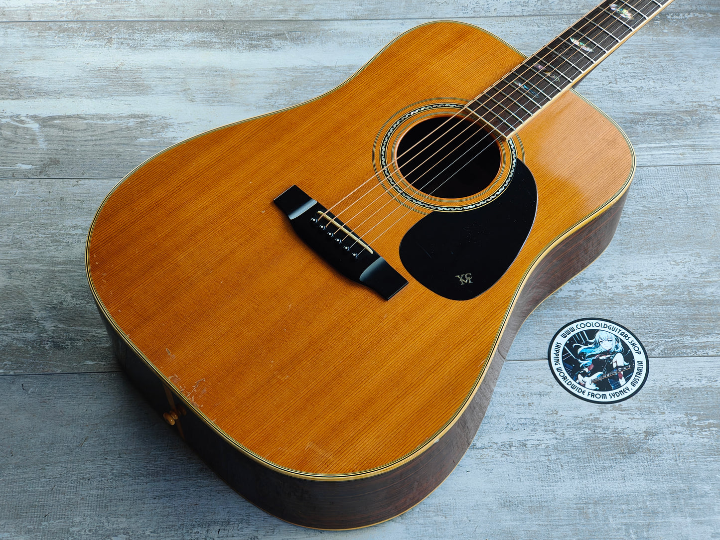 1970's Yasuma Japan Model 600 Dreadnought Acoustic