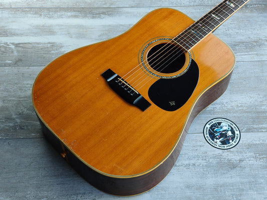 1970's Yasuma Japan Model 600 Dreadnought Acoustic