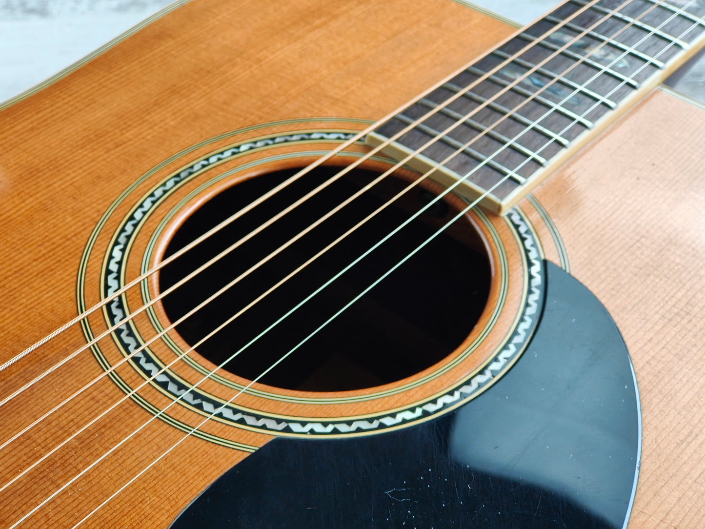 1970's Yasuma Japan Model 600 Dreadnought Acoustic