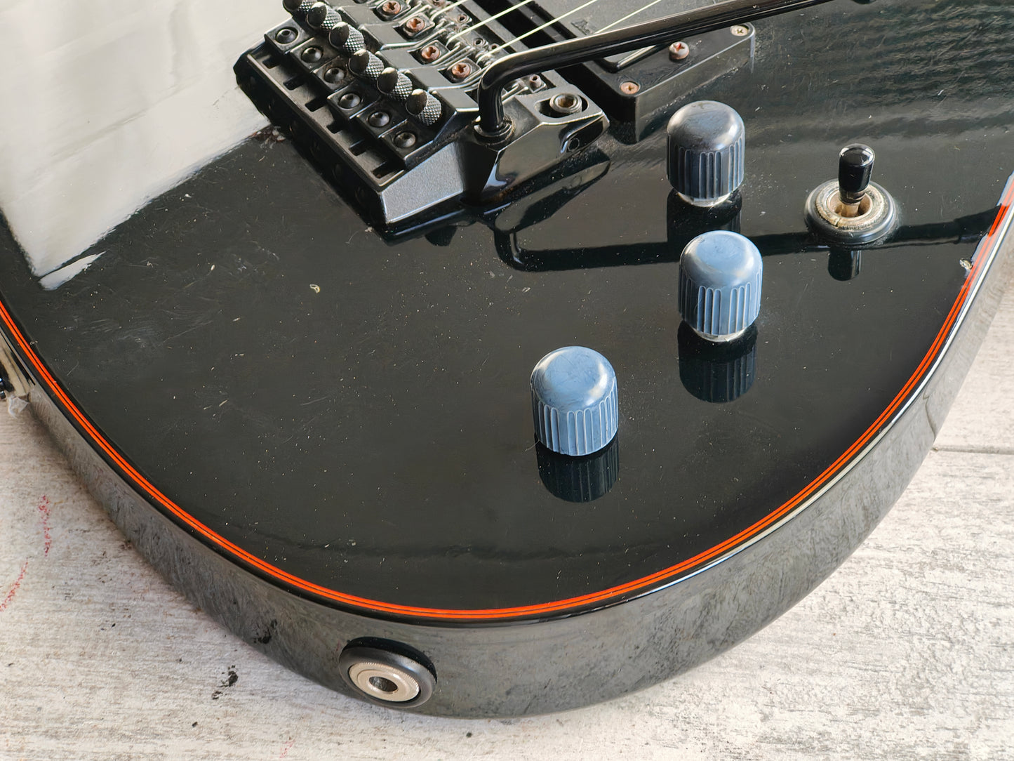 1985 Ibanez Japan RS530 Roadstar II Vintage Electric Guitar (Black)