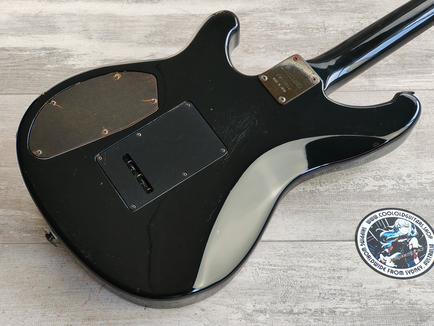 1985 Ibanez Japan RS530 Roadstar II Vintage Electric Guitar (Black)