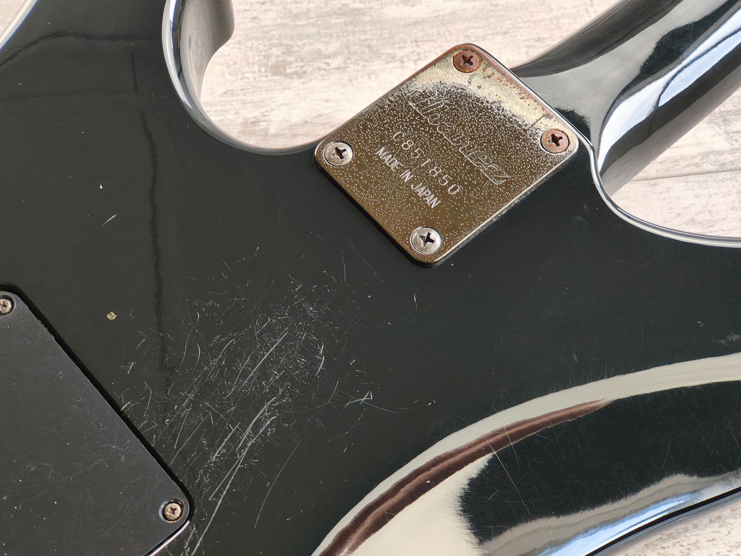 1985 Ibanez Japan RS530 Roadstar II Vintage Electric Guitar (Black)