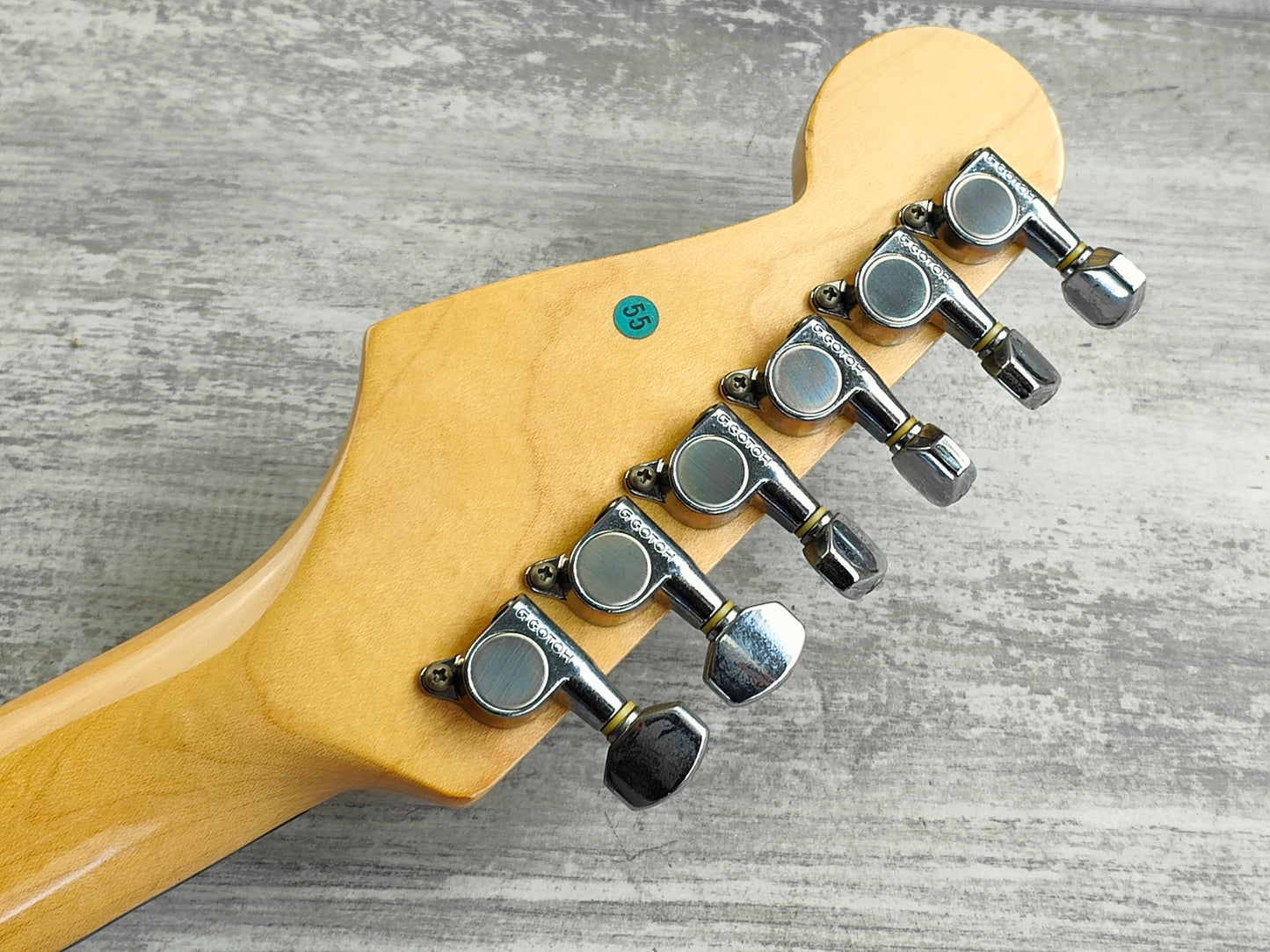 1990 Fender Japan STS-550 Short Scale Stratocaster (Cosmo Red)