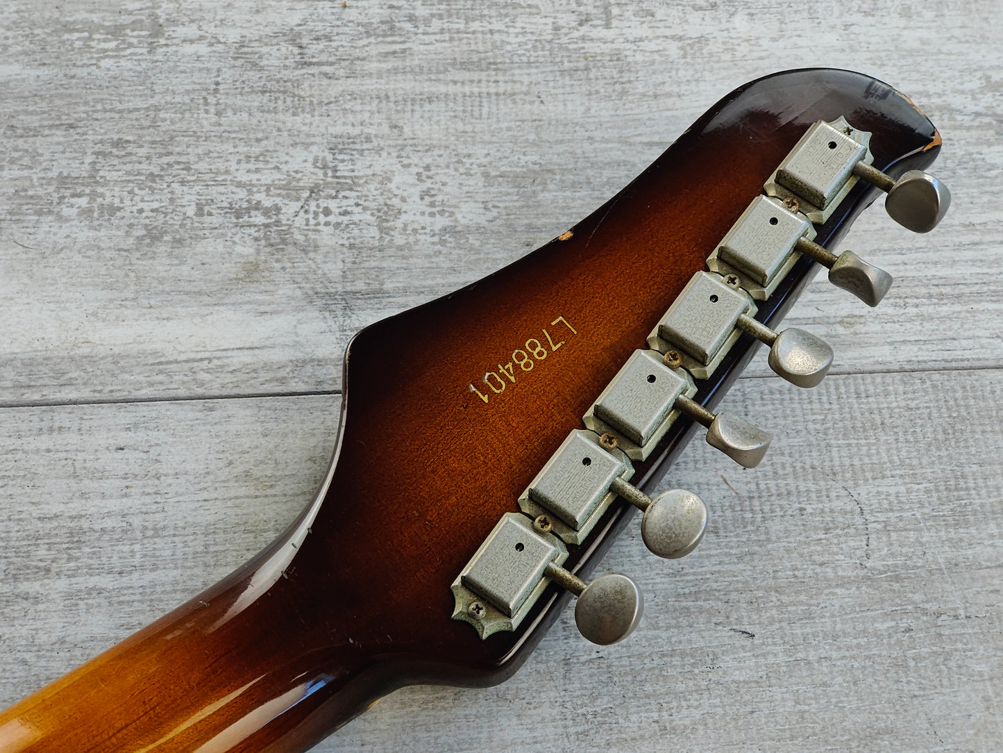 1978 Greco Japan BW-600 "Brawler" Tulip Style Double Cutaway (Brown Sunburst)