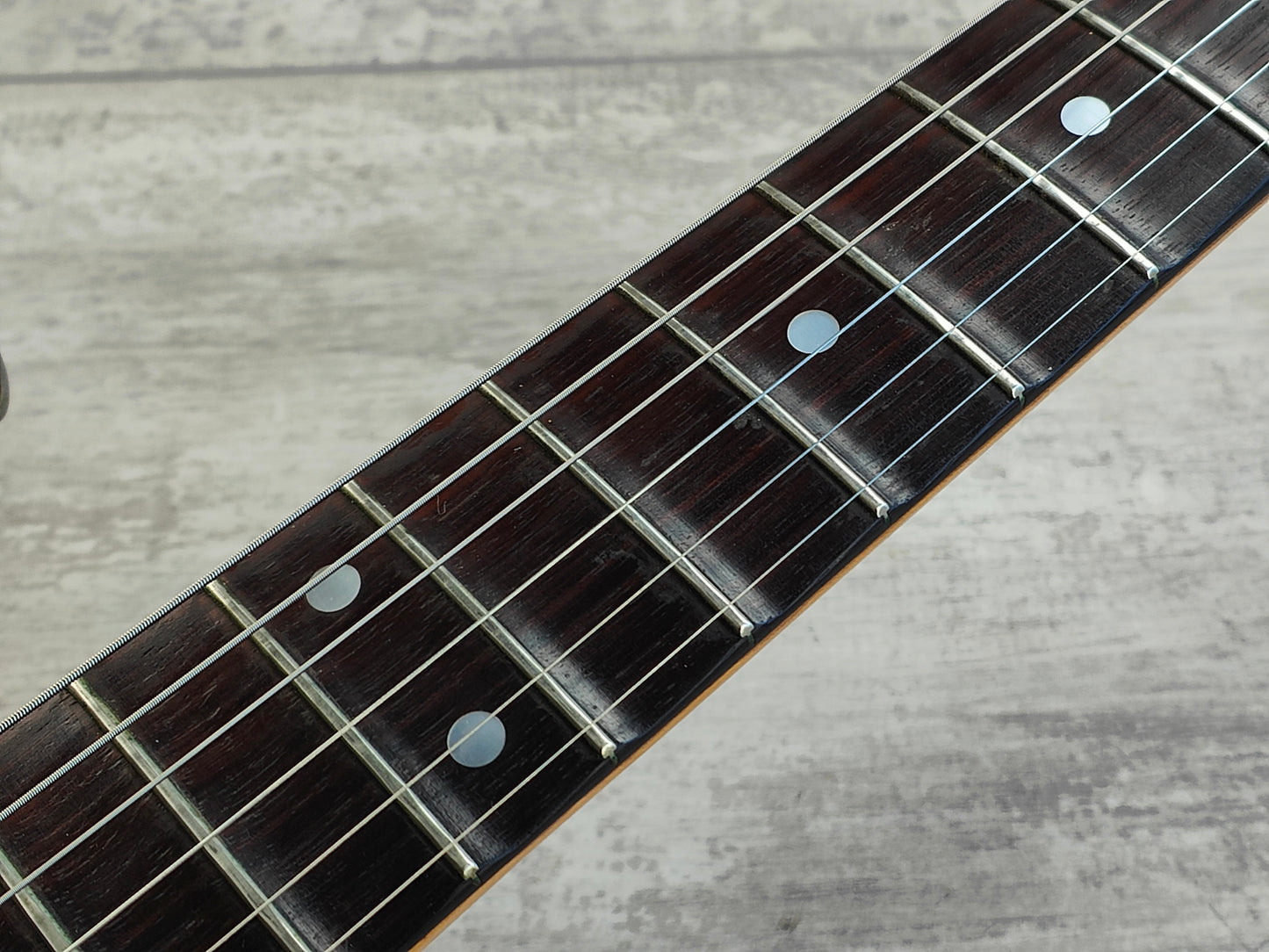 1985 Fender Japan ST72-65 '72 Reissue Blackmore Scalloped Stratocaster (White)