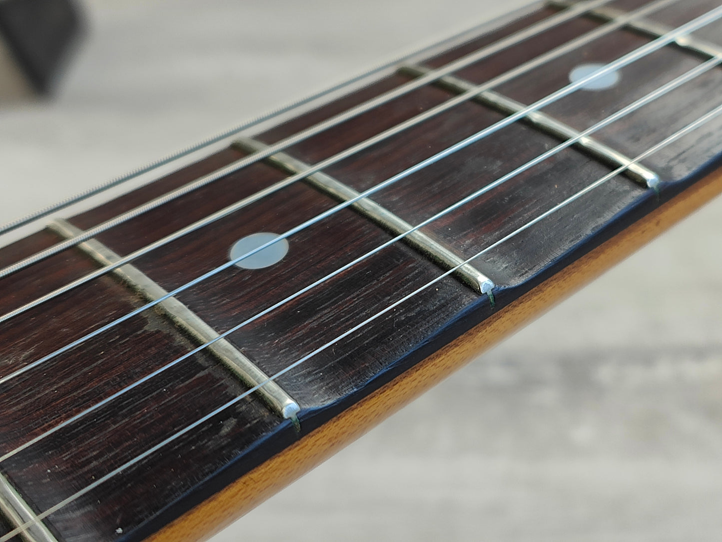 1985 Fender Japan ST72-65 '72 Reissue Blackmore Scalloped Stratocaster (White)