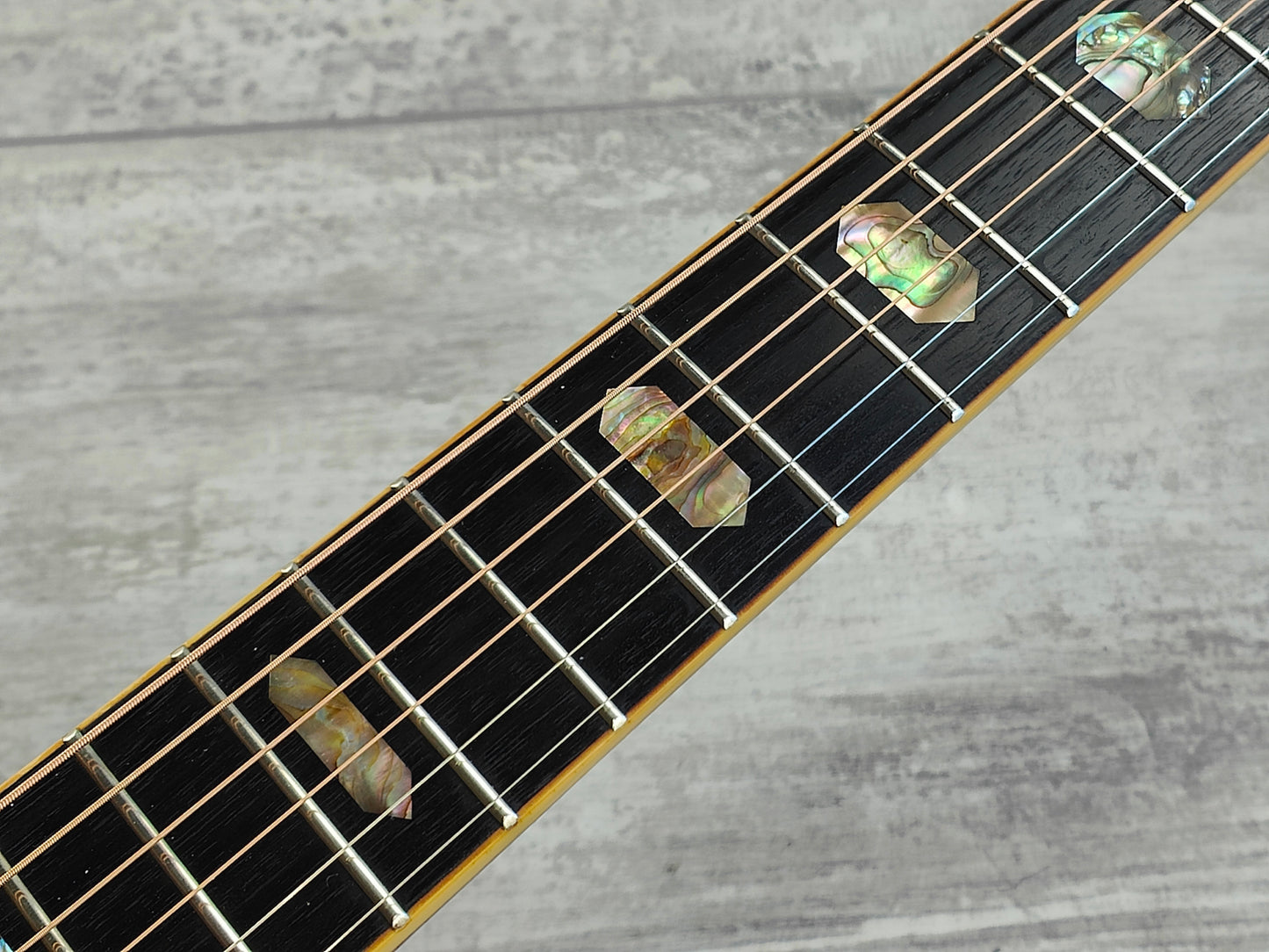 1980's Morris W-80 Dreadnought Japanese Acoustic Guitar (Natural)