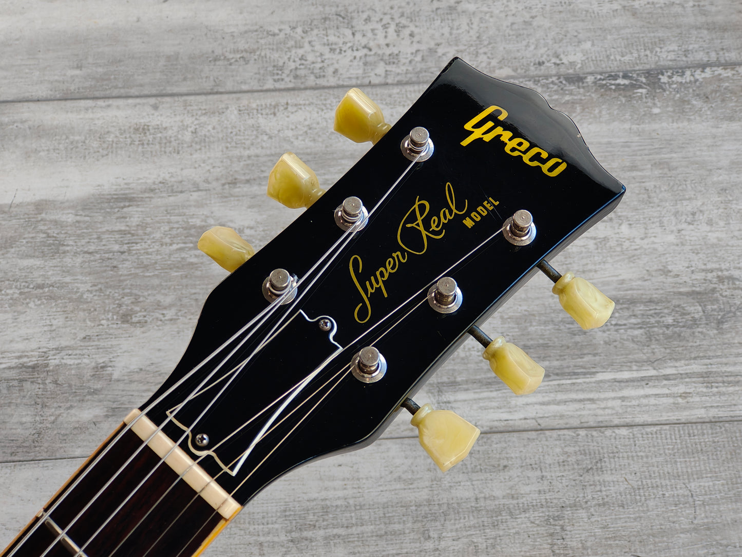 1982 Greco Japan EG59-50 "Super Real" Les Paul Standard (Ebony)