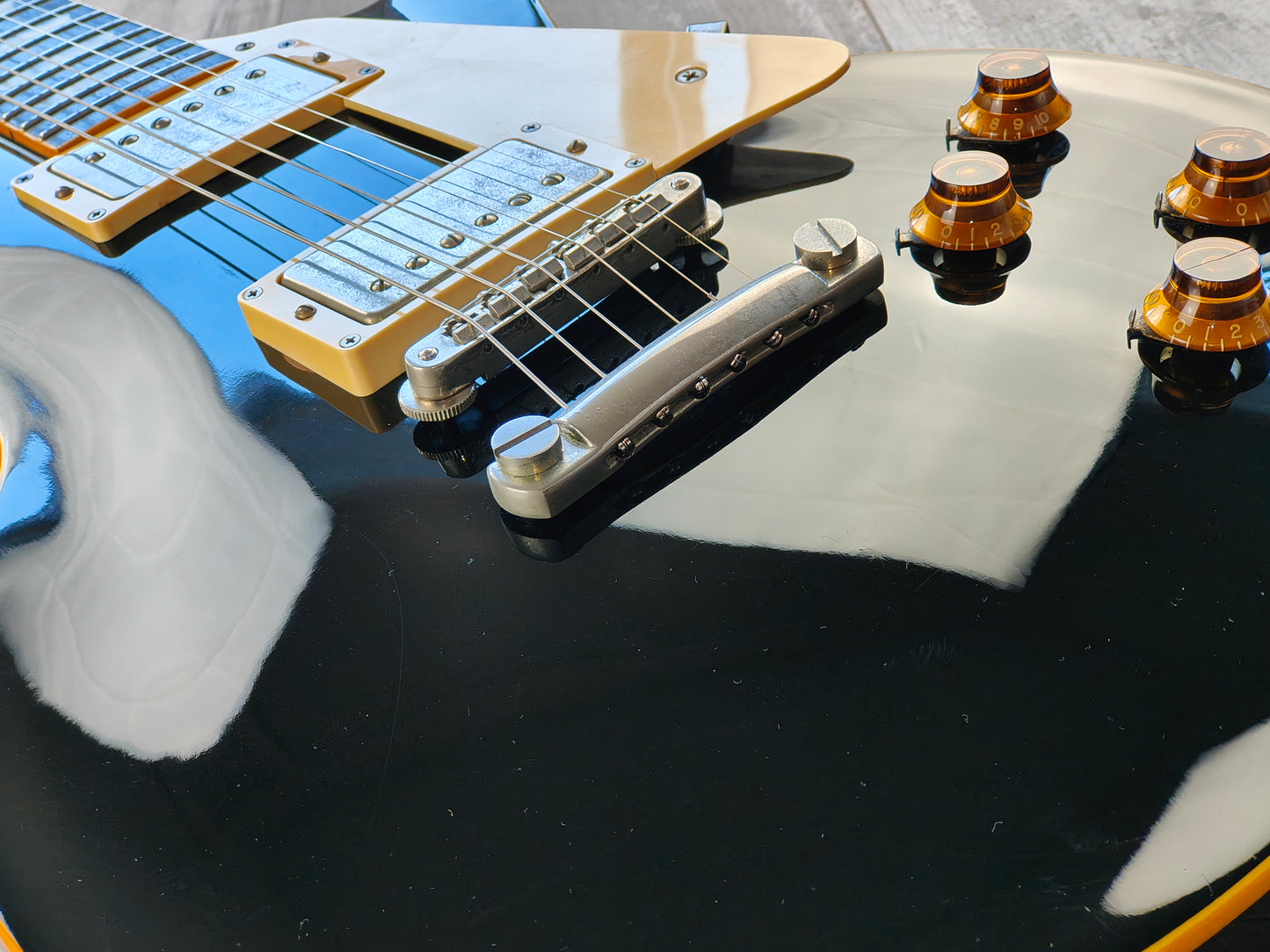 1982 Greco Japan EG59-50 "Super Real" Les Paul Standard (Ebony)