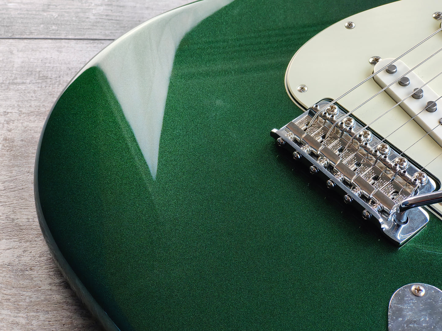 2023 Fender Japan Traditional 60's Stratocaster (Aged Sherwood Green Metallic)