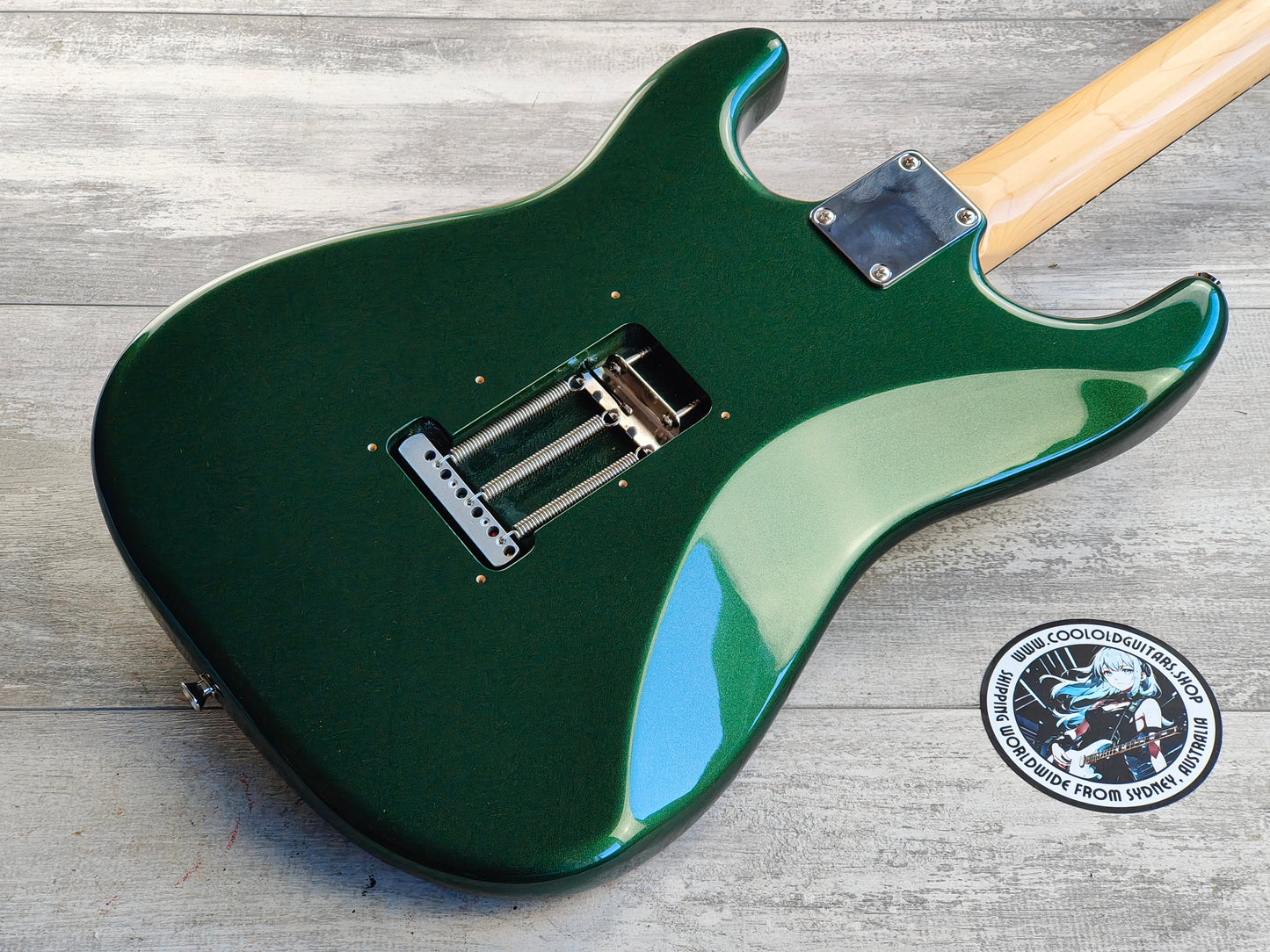 2023 Fender Japan Traditional 60's Stratocaster (Aged Sherwood Green Metallic)
