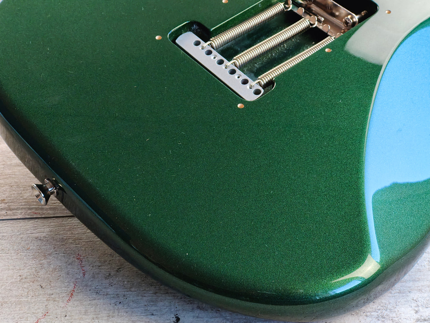 2023 Fender Japan Traditional 60's Stratocaster (Aged Sherwood Green Metallic)