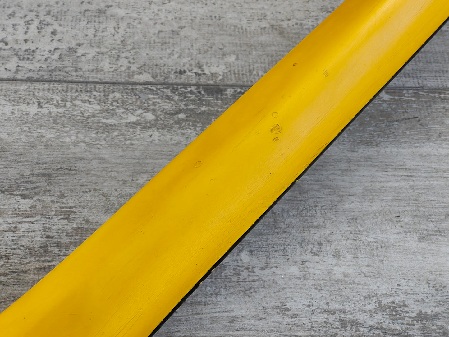 1981 Washburn Japan A-15V Stage Series LH Left Handed Explorer (Yellow)