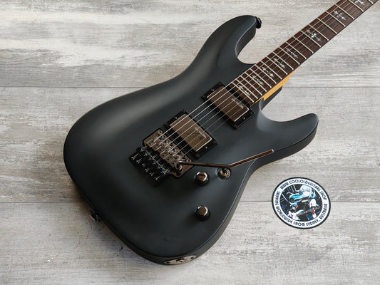 2011 Schecter Diamond Series Demon-6 FR w/Dave Mustaine Livewire's (Black)