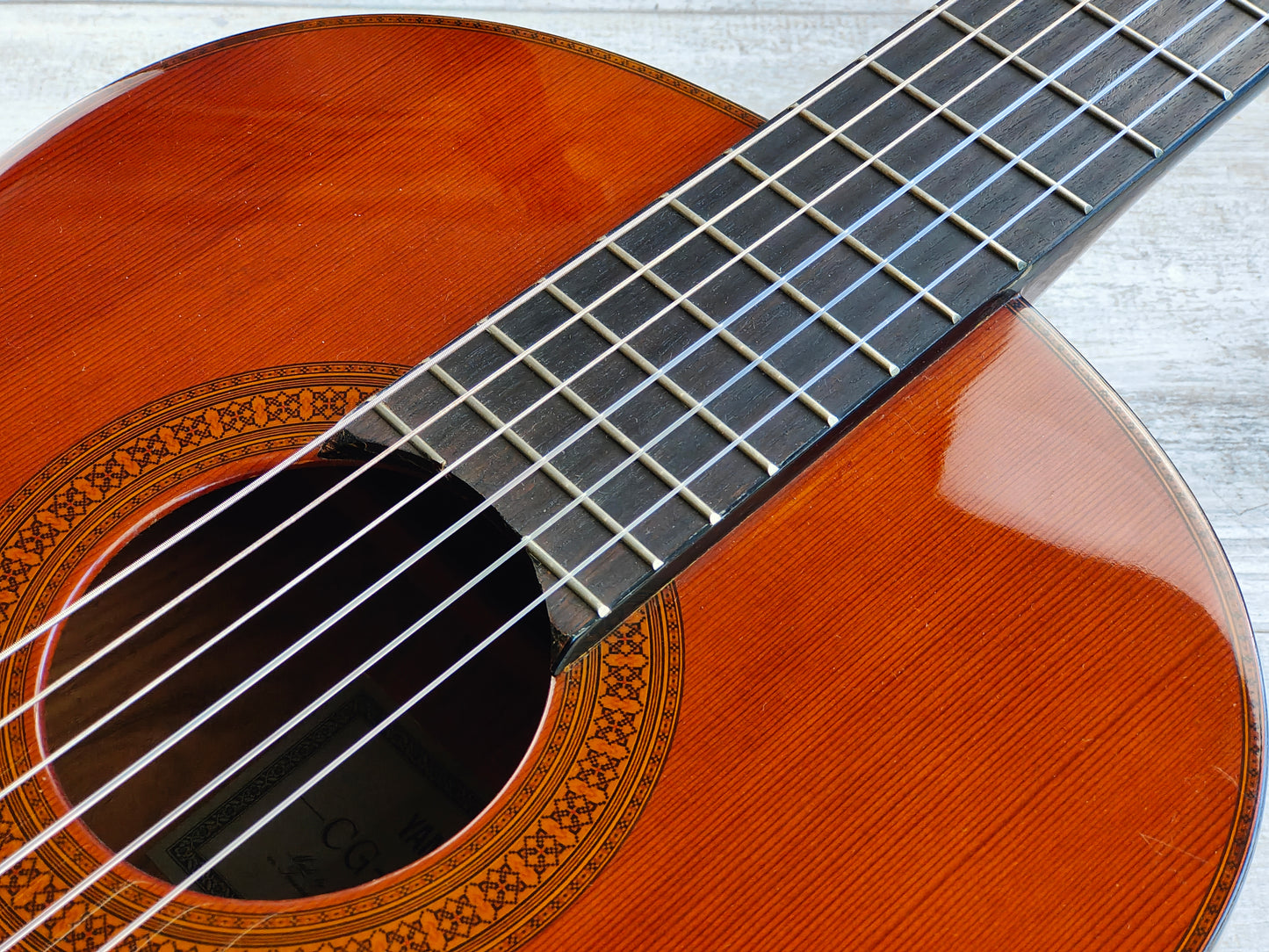 1990's Yamaha CG-170CA Classical Nylon String Acoustic Guitar (Solid Top)