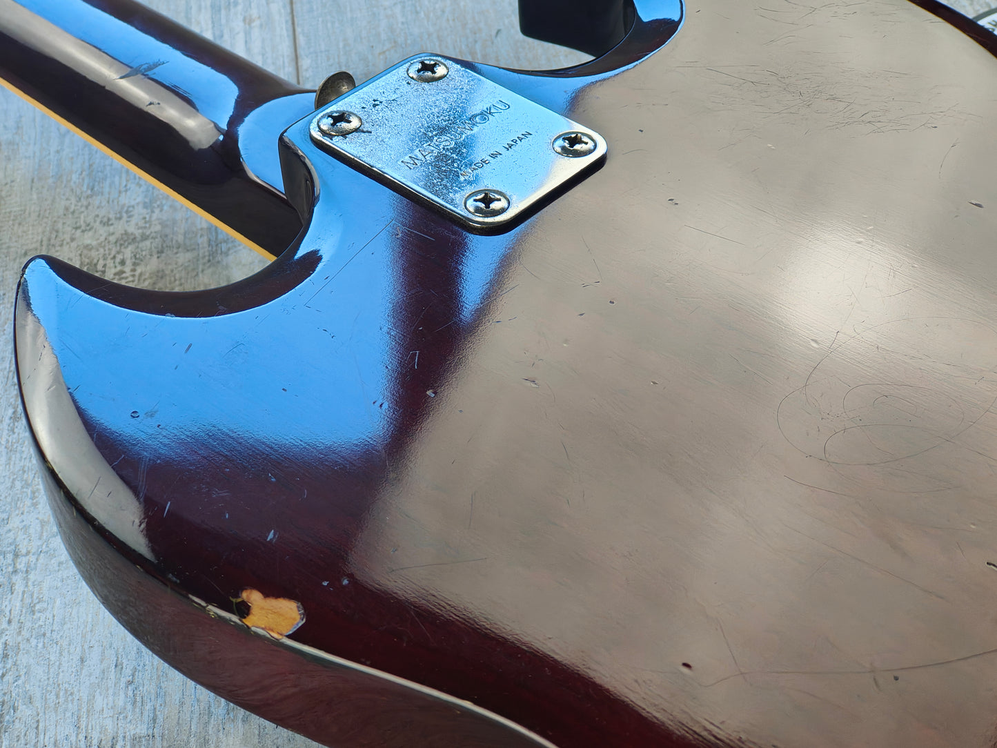 1974 Greco Japan SG-360 '60's Reissue SG Double Cutaway (Cherry Red)