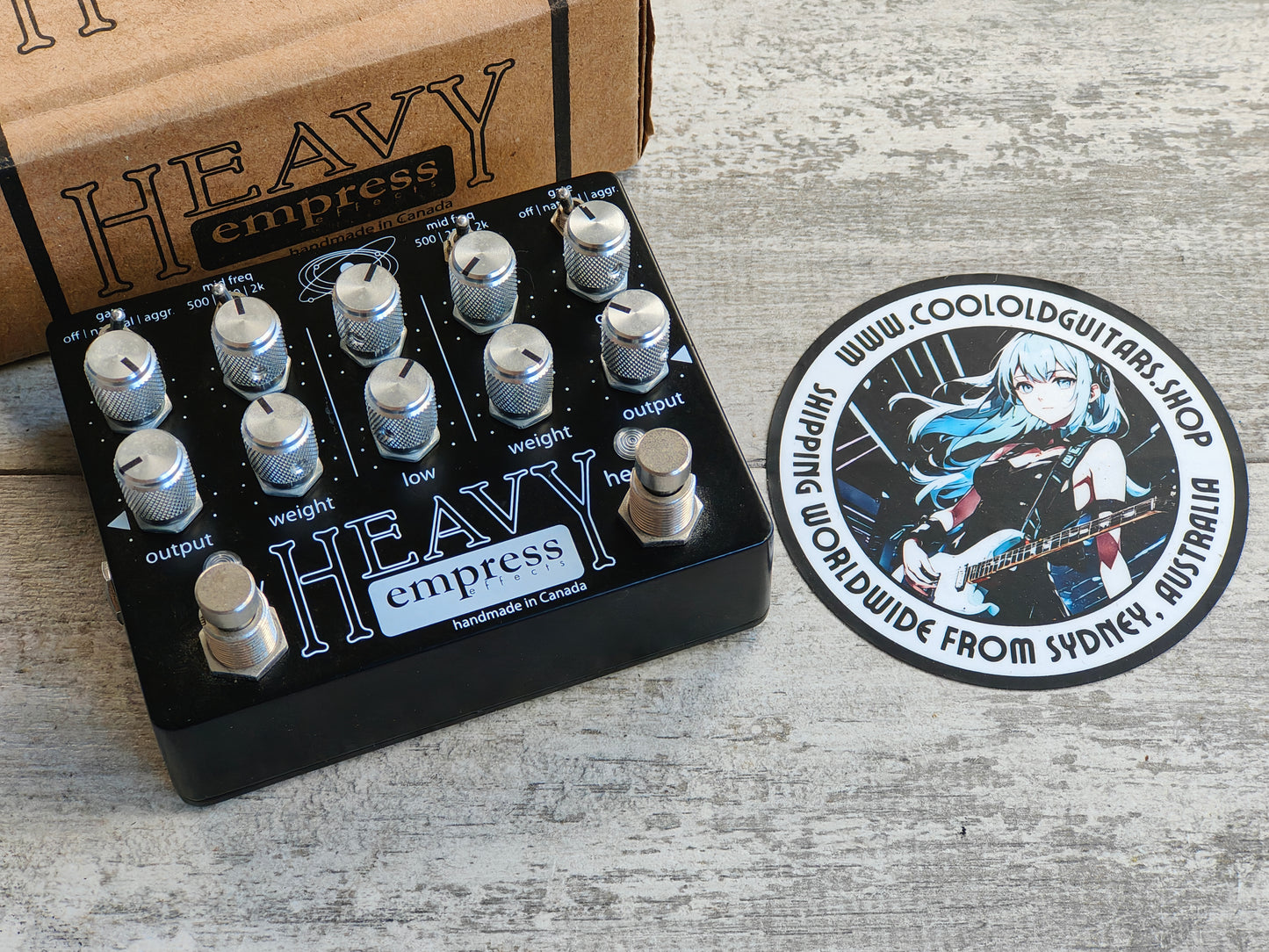 Empress Effects Heavy Dual Distortion Pedal