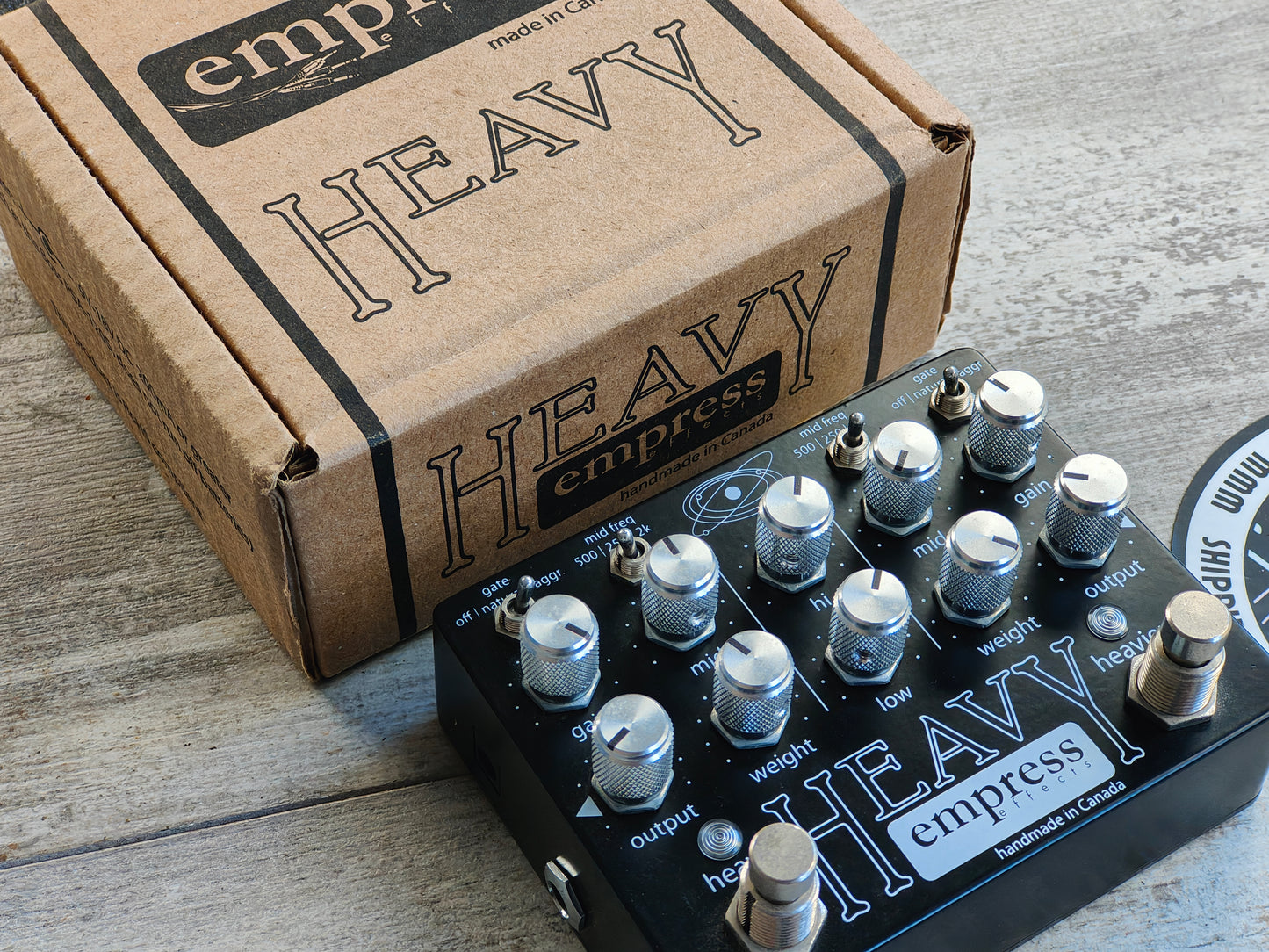 Empress Effects Heavy Dual Distortion Pedal
