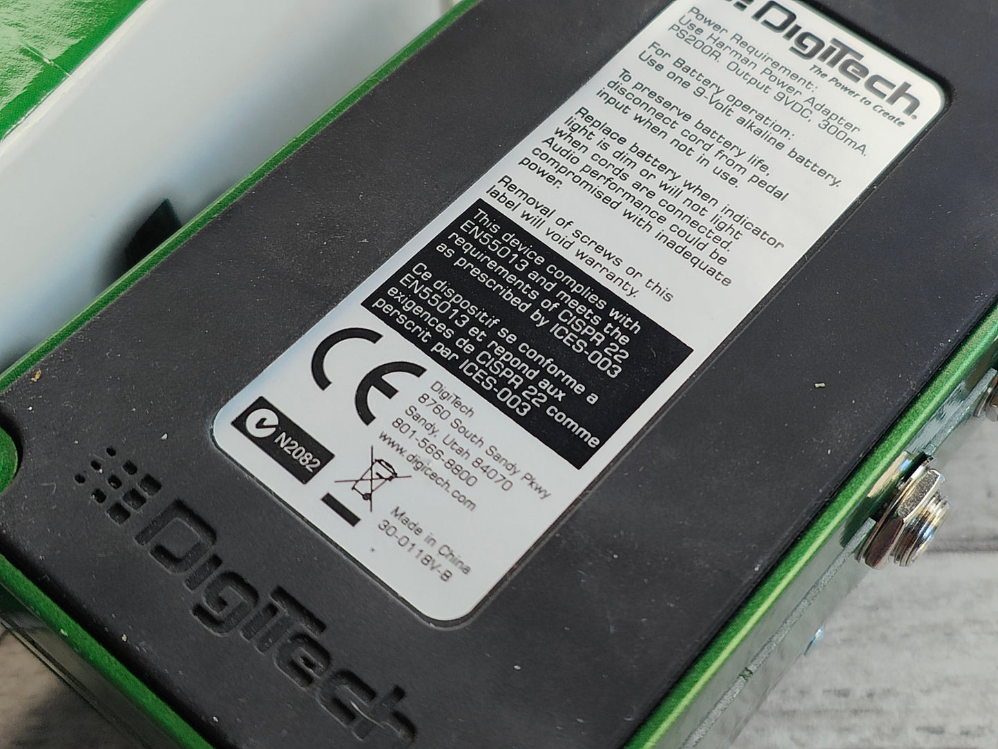 Digitech Bad Monkey Tube Overdrive Pedal