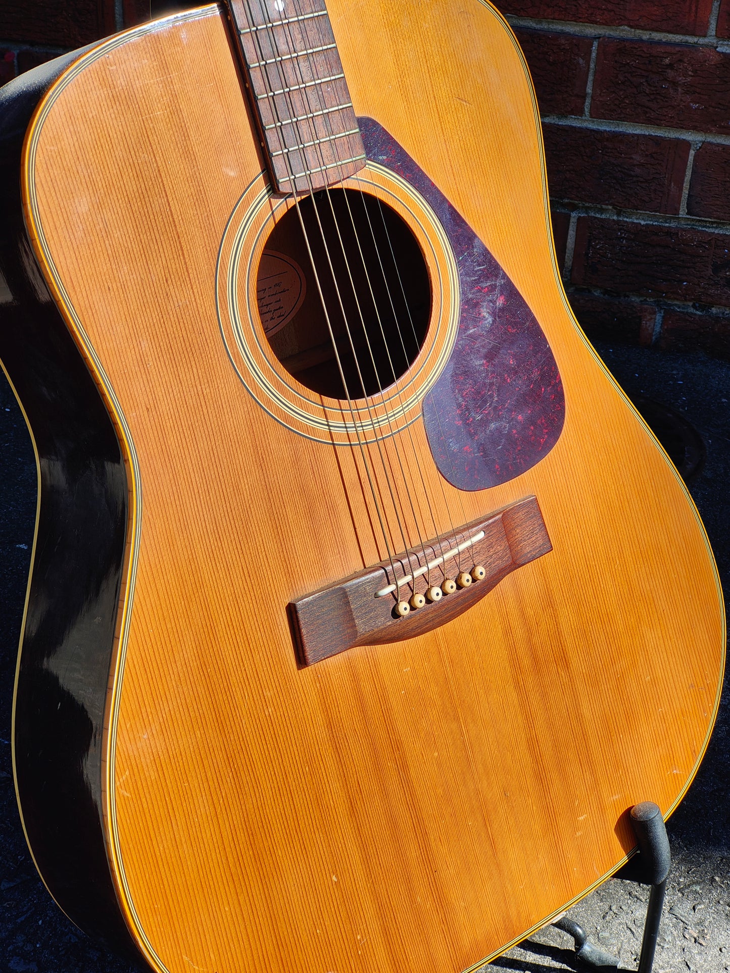 Vintage Yamaha Japan FG-151 Dreadnought Acoustic Guitar - Thrift Shop