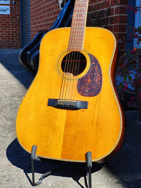 Vintage Morris Japan W-35 Dreadnought Acoustic Guitar - Thrift Shop