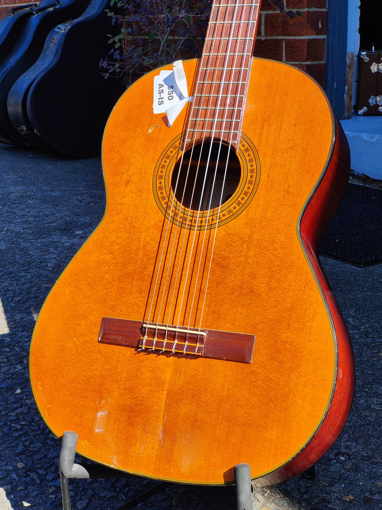 Vintage Burns Japan No.80 Classical Acoustic Guitar - Thrift Shop