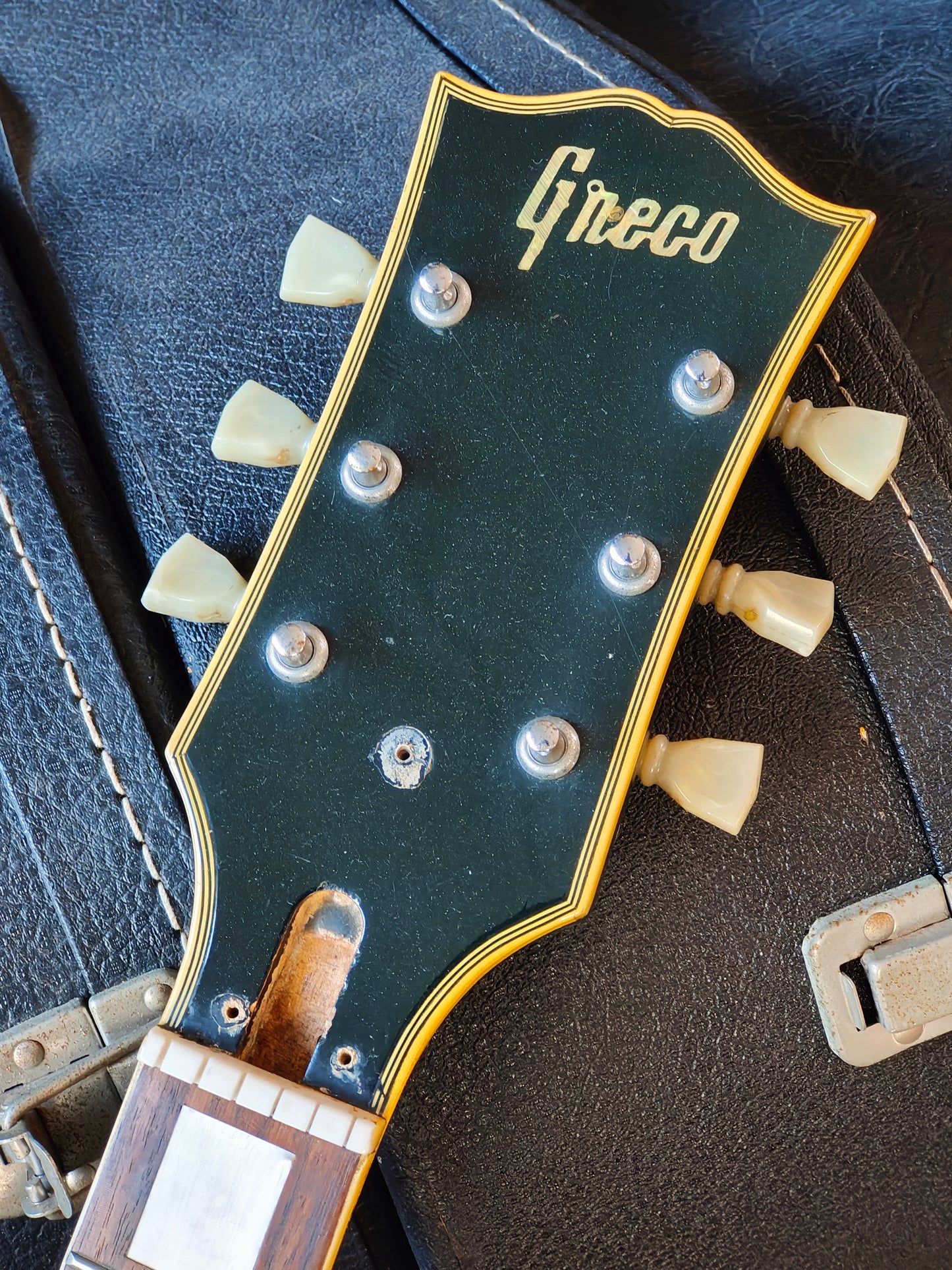 1970's Greco Japan EGC Les Paul Custom Black Beauty - Thrift Shop