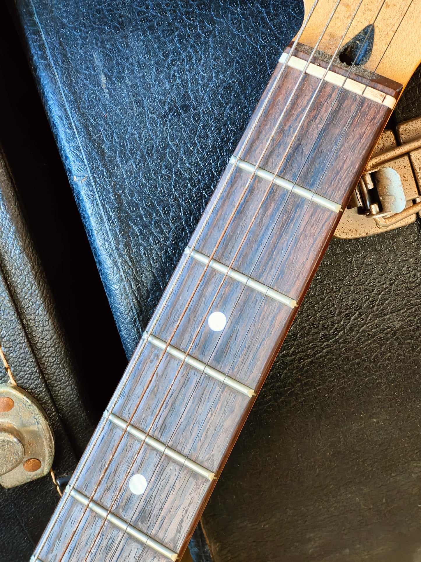 1990's Greco Japan Superstrat (Blue Burst) - Thrift Shop