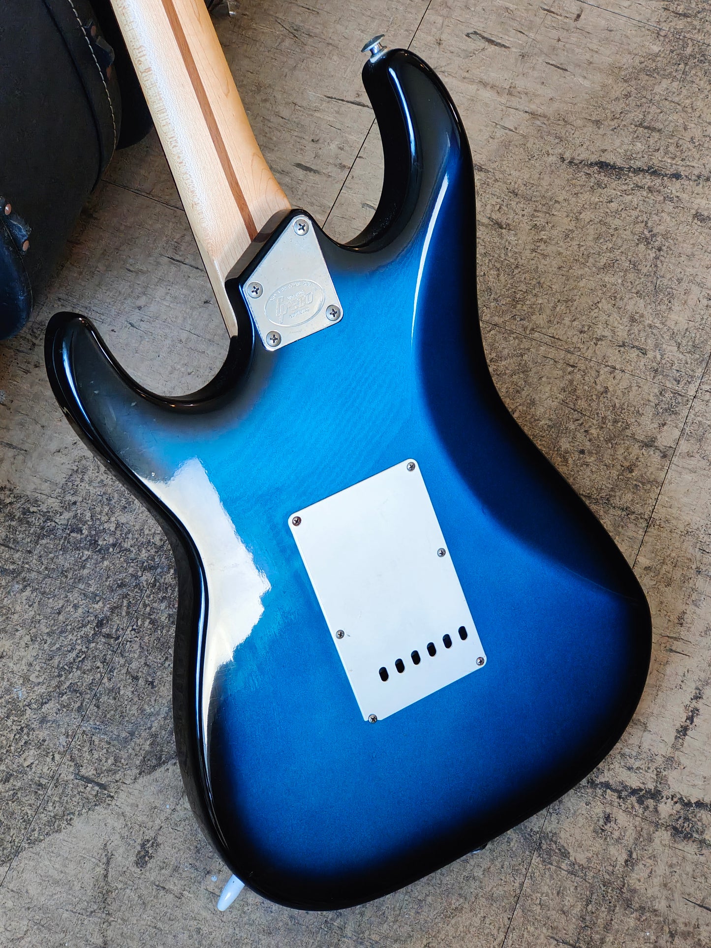 1990's Greco Japan Superstrat (Blue Burst) - Thrift Shop