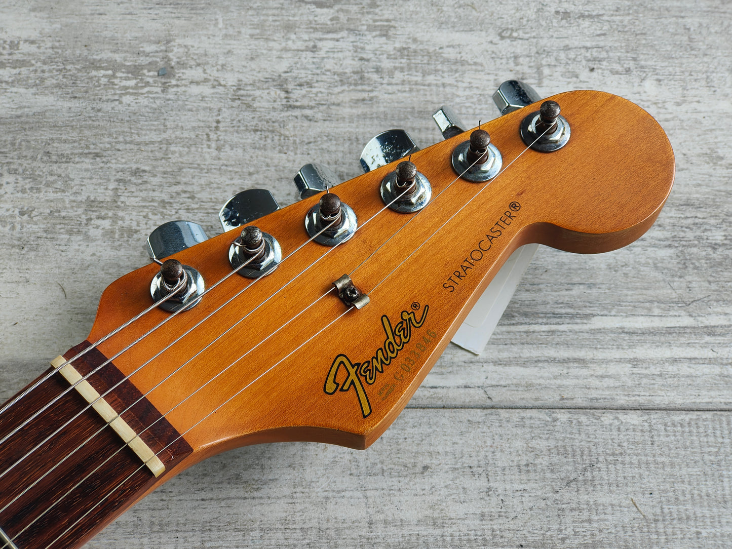 1990 Fender USA Stratocaster Standard (Black)